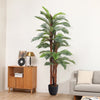 Large Artificial Fern Green Plant Realistic Fake Palm Tree Potted Home 200cm