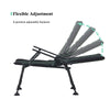 Outdoor Garden Folding Chair Portable Armchair Reclining Seat