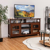 TV Stand for 65" TV Fireplace TV Stand Entertainment Center Storage Cupboard