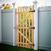 Wooden Garden Gate Pedestrian Wooden Gate Timber Entrance Pathway Cottage Gate