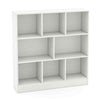 8-Cube Bookshelf 3-Tier Freestanding Storage Organizer w/ 2 Anti-Tipping Kits