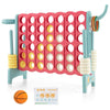 Giant 4 in a Row Game Jumbo Connect 4 Garden Games Set w/42 Gripped Rings