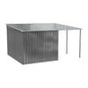 9 X 5.5ft Large Metal Shed Outdoor Garden Tools Storage House with 2 Door Window
