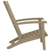 CIADAZ Garden Adirondack Chairs 2 pcs Brown Polypropylene Garden Z9P2