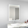 LED Bathroom Mirror 500x700 with Shaver Socket Demister/Touch/Illuminated Light