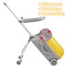 Ride-On Suitcase 20 inch Travel Luggage for Kids with Spinner Wheels