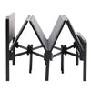 Folding Bed & Padded Pad Portable Foldable Guest Bed Footboard & Headboard uk
