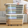 Moving Plastic Storage Boxes Clear Box with Lid Quality Stacking Clip Lids