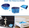 Foldable Pool Portable Paddling Bath For Dog For Kids. XXL:160cm x 30cm UK