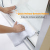 Sliding Shower Enclosure Door And Tray Bathroom Glass Cubicle With Side Panel