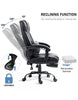 Executive Office Chair Swivel Recliner Chair Leather Computer Desk Gaming Chair