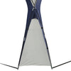 Outdoor Gazebo Event Dome Shelter Party Tent for Garden Camping Cream and Blue