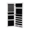 Wooden Wall Mounted Multi-Layer Shelf Jewelry Storage Cabinet, 370mm x 1100 mm