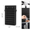 10 TIER SHOES CABINET STORAGE ORGANISER DUSTPROOF 45 PAIRS SHOE RACK STAND HOLDS