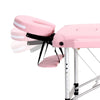 Portable Folding Massage Table Bed Salon Beauty Spa Tattoo Treatment Couch Pink