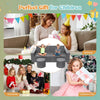 Play Sofa for Children Made of 13 Soft Building Blocks Flexible Combinable Couch