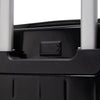 Wheeled Black Suitcase Cabin Trolley Bag Hand Luggage Carry On Travel Case