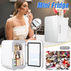 10L Mini Fridge Portabl Table Top Electric Cooler Warmer Ice Box Office Car Home