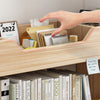 Wooden Tabletop Bookshelf Storage Shelf Desktop Organizer Display Rack