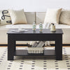 Wood Lift Top Storage Shelf Coffee Table Living Room Furniture 100*50*55 cm