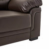 2 /3 Seater Sofa Black or Beige Faux Leather Modern Design Living Room Office