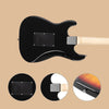 Glarry GST 3-Pickup Electric Guitar Full Set with 20W Amp Cable Bag Strap Kit