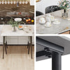 Heavy Duty Marble Slate Kitchen Dining Table Indoor Outdoor CounterPub Bar Table