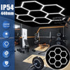Led Hexagon Lights Customize 7 Grid System Honeycomb Light for Garage Home Lamp
