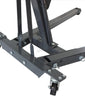 Engine Crane Stand 1 Ton Hoist Lift Hydraulic Folding Jack Wheels Workshop Tools
