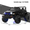 Kids Ride on Truck 2-Seat Electric Toy Vehicle w/2.4G Remote Control-Black