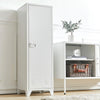 Metal Storage Cabinet Hallway Cabinet Sideboard with 2 Adjustable Shelf Cupboard
