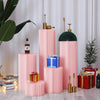 Folding Paper Display Rack Flower Column Plinth Cake Stand for Wedding Party UK