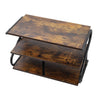 Wooden 3Tier Shoe Rack Storage Shelf Unit Organiser Footwear Stand Door Bathroom