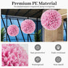 28cm Decorative Balls Garden Faux Plants 2 PCS Artificial Plant-Pink