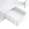 Rectangular Coffee Table Side End Table Wooden TV Stand with Storage Shelf Rack
