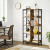 Bookcase Bookshelf Ladder Shelf 4-Tier Display Storage Rack Shelf LLS105B01