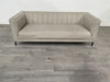 Dusk Madison Stone Grey Weave 3 Seater Sofa RRP £759