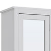 Tallboy Cupboard 190cm Kitchen Bathroom Cabinet Storage Cupboard FullMirror Door
