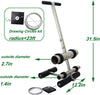 Hand-Push Tape Marking Machine Manual Floor Tape Applicator with Rubber Roller