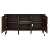 Dusk Hattie Walnut 3 Door Sideboard RRP £499