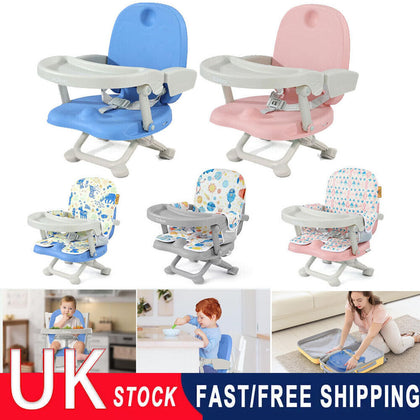 3 in 1 Baby Highchair Height Adjustable High Feeding Booster Seat Toddler Chair