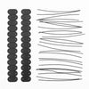 PVC Garden Screening Roll Bamboo Slat Fence Privacy Panel Border Outdoor Fencing