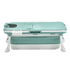 Folding Bathtub Water Tub Adult Children Kids Spa Soaking Sauna SPA Bath Tub Lid