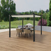 Garden Pergola Awning Shade Outdoor Canopy Furniture Party Barbecue Shelter 13ft