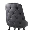 Pair Barstools Soft Upholstered Seat Kitchen Breakfast Counter Bar Stool Chair