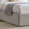 Dusk Ascot Light Grey Chenille King Size Ottoman Storage Bed RRP £699