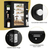 Mirrored Bathroom Cabinet Wall-mounted Storage Cabinet