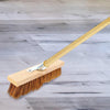 Stiff Garden Wire Broom Heavy Duty Large Outdoor Yard Brush