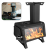 Wood Burning Stove Wood Camping Stove Heater with 2 Cooking Positions Portable