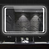Illuminated LED Bathroom Mirror Cabinet With Demister Sensor Shaver Socket